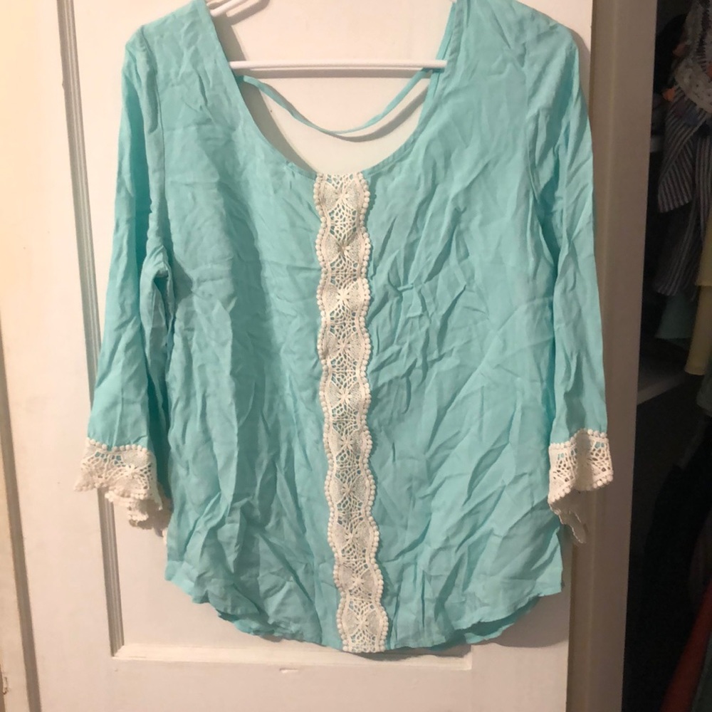 3/4 sleeve blouse
